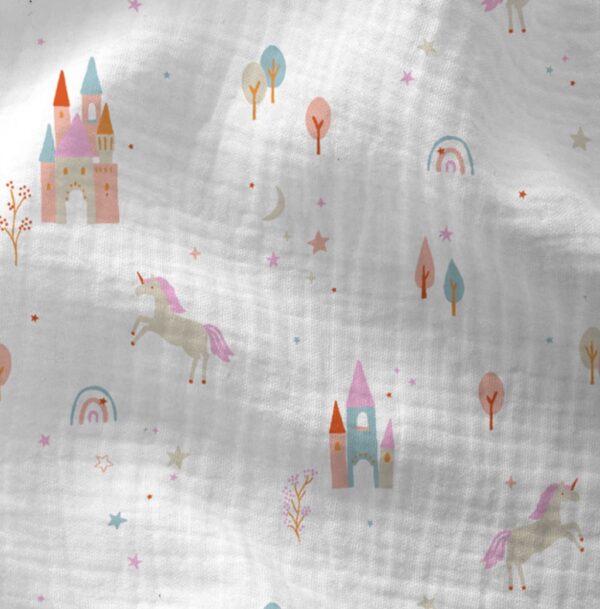 Double gaze Castilla blanc orange