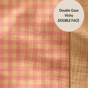 Double gaze Vichy sorbet melon