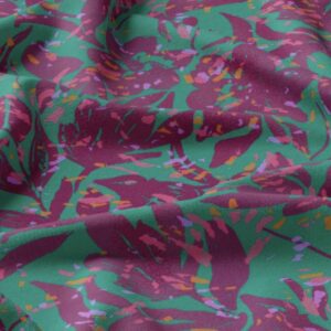 Viscose Alaia vert violet