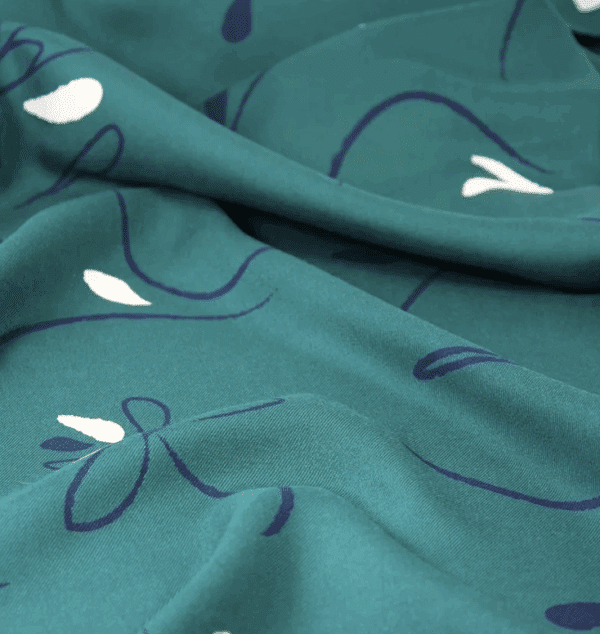 Viscose Bloom vert eucalyptus