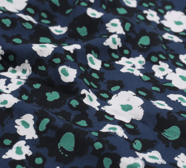Viscose Carlota bleu atlantique