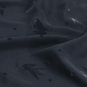 Viscose Streli Navy blue