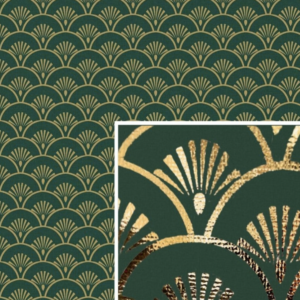 Toile de coton Athyor empire/doré