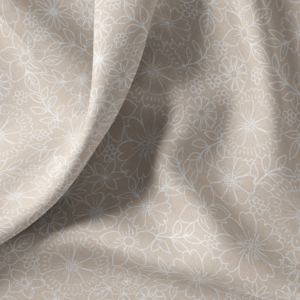 Coton Britney lin blanc