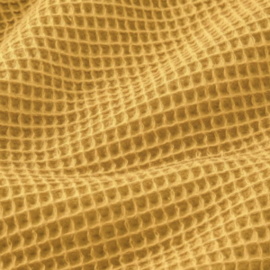 Nid d'abeille moutarde